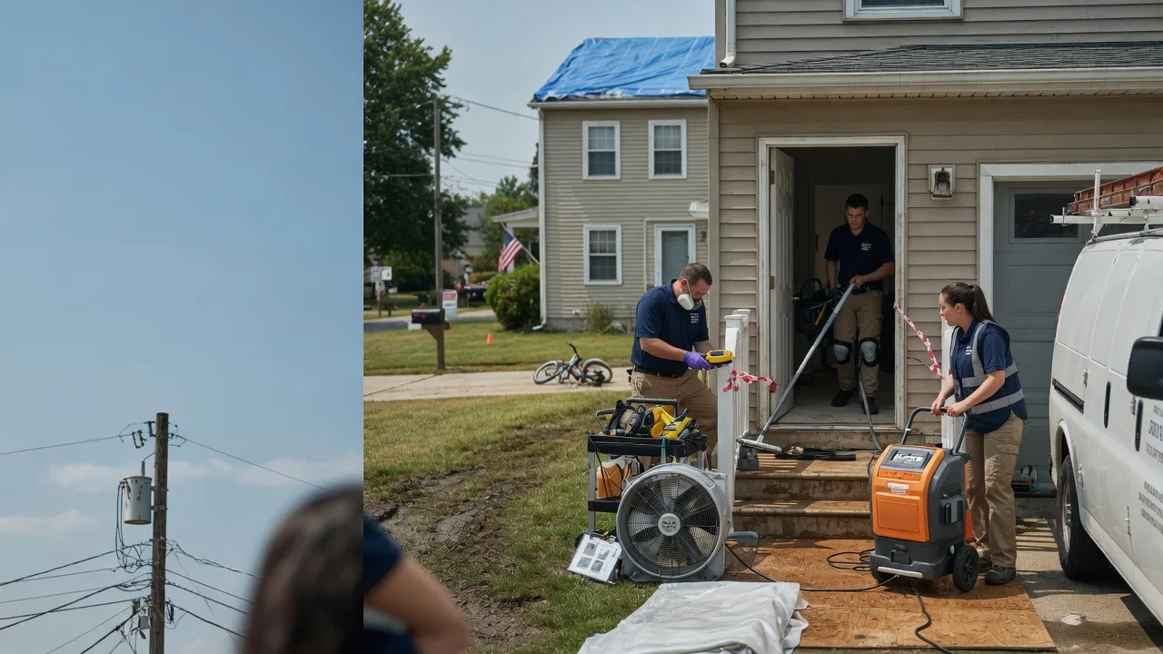 Water Damage Repair in New Canton, VA near me